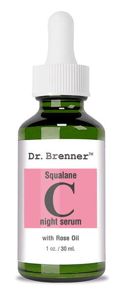 Vitamin C Serum ( Tetrahexyldecyl Ascorbate ) Night Oil Treatment With (olive) Squalane and Pure Rose Oil