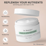 Triple Lipid Restore Anti Aging Face Moisturizer Lifting & Recovery Cream with Ceramides, Lipids and Fatty Acids 2 oz.